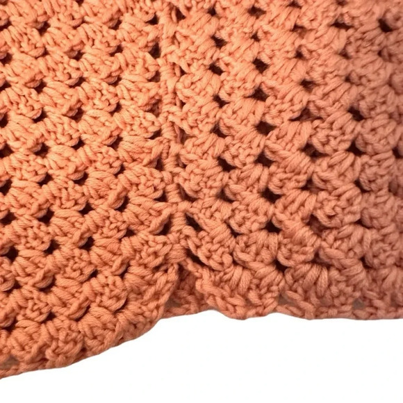 New Ladies Spaghetti String Stretch V Neck Backless Crochet Boho Heirloom Dress - Picture 6 of 7